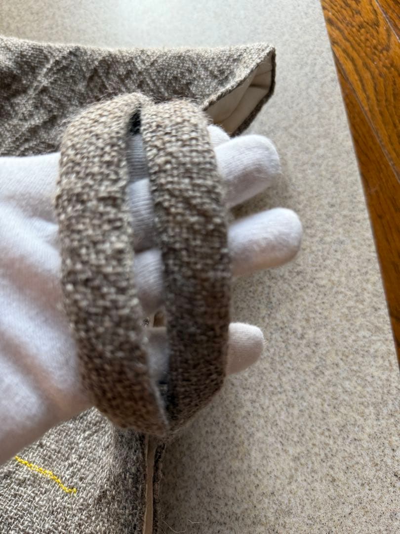 未使用クウプノオト手織りバッグ - メルカリ