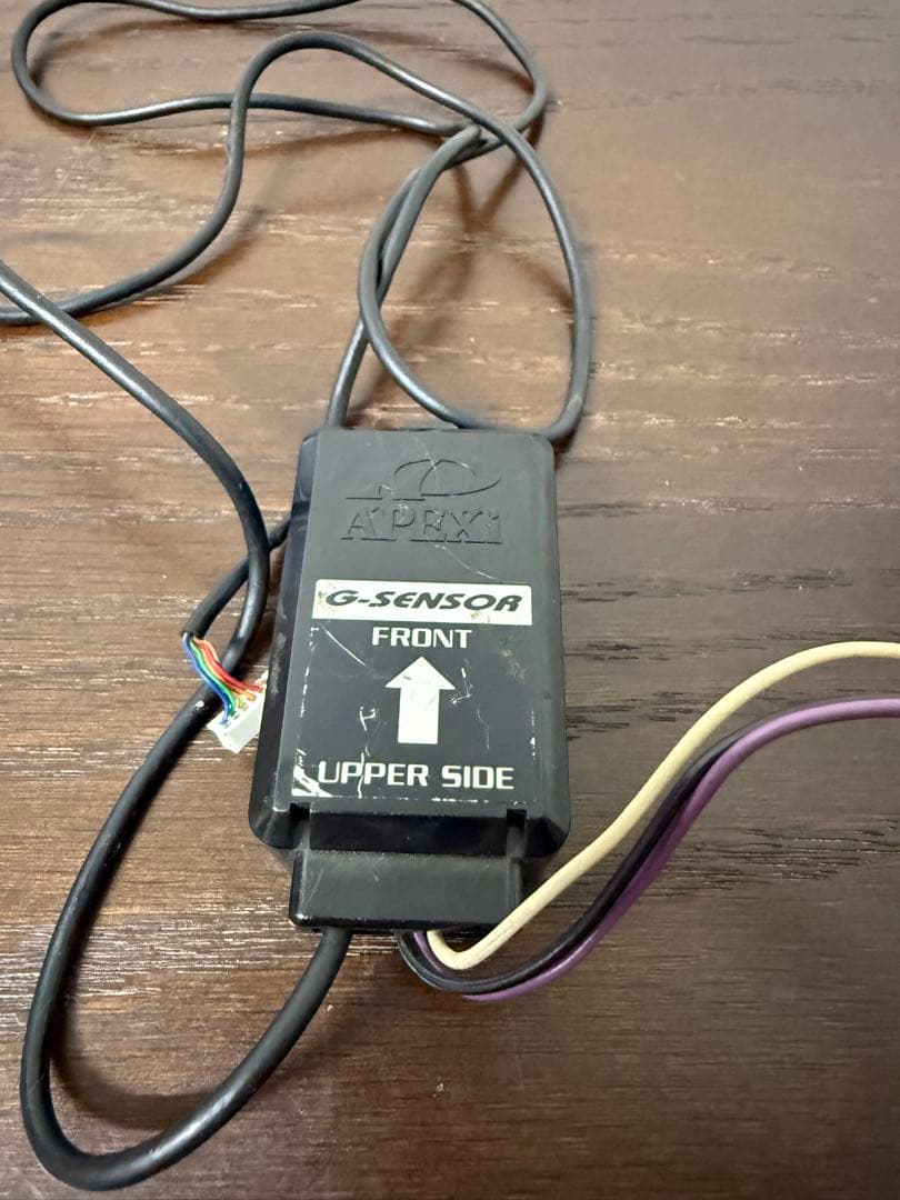 ジャンク品】APEXi REV/SPEED METER gセンサー説明書付き - メルカリ