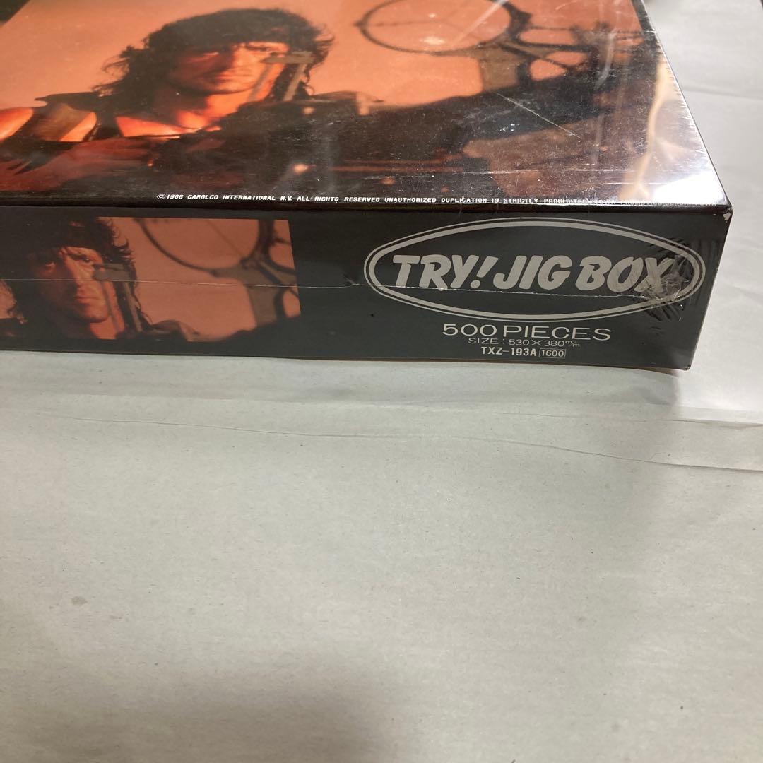 ジグソーパズル500ピース ランボー3 怒りのアフガン シルベスター