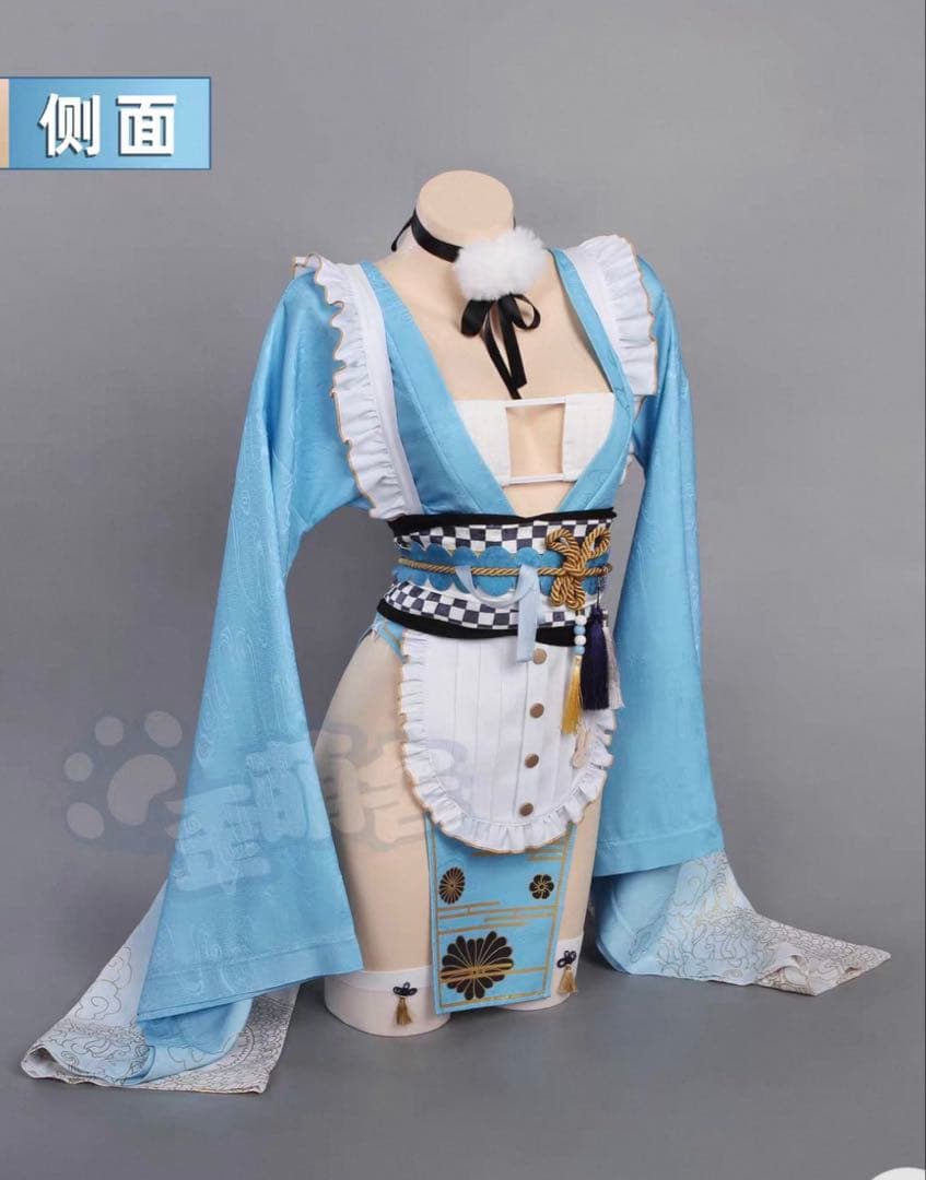 ブルアカ　トキ　同人メイド服　コスプレ衣装　ブルーアーカイブ