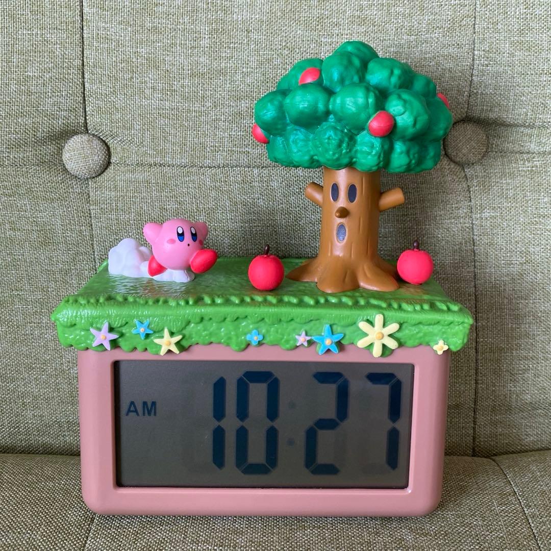 星のカービィ 一番くじ B賞 GREEN GREENな目覚まし時計 - メルカリ