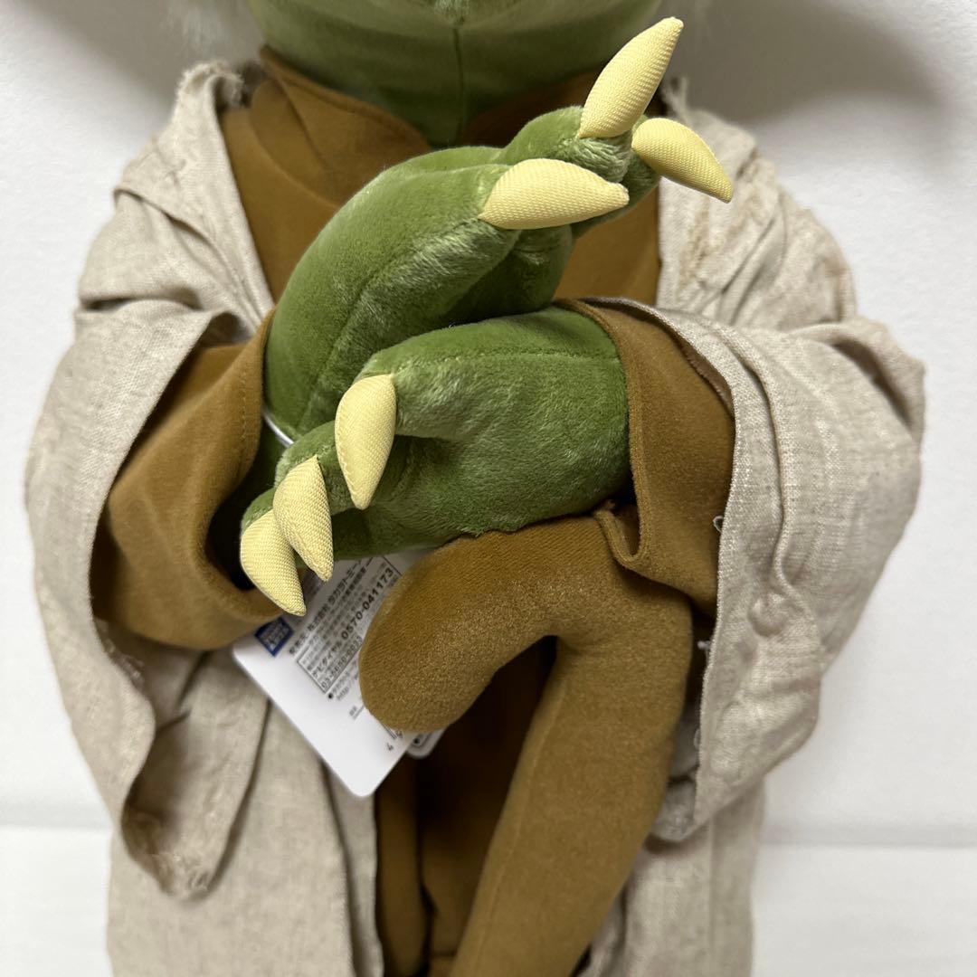 美品【激レア】スターウォーズ ヨーダ 等身大 ビッグぬいぐるみ - メルカリ