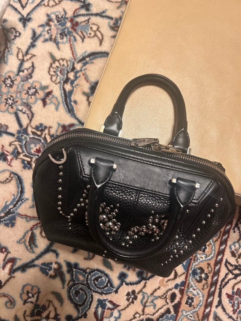 AlexanderWang ハンドバッグ 2way エミール スタッズ 黒 - メルカリ