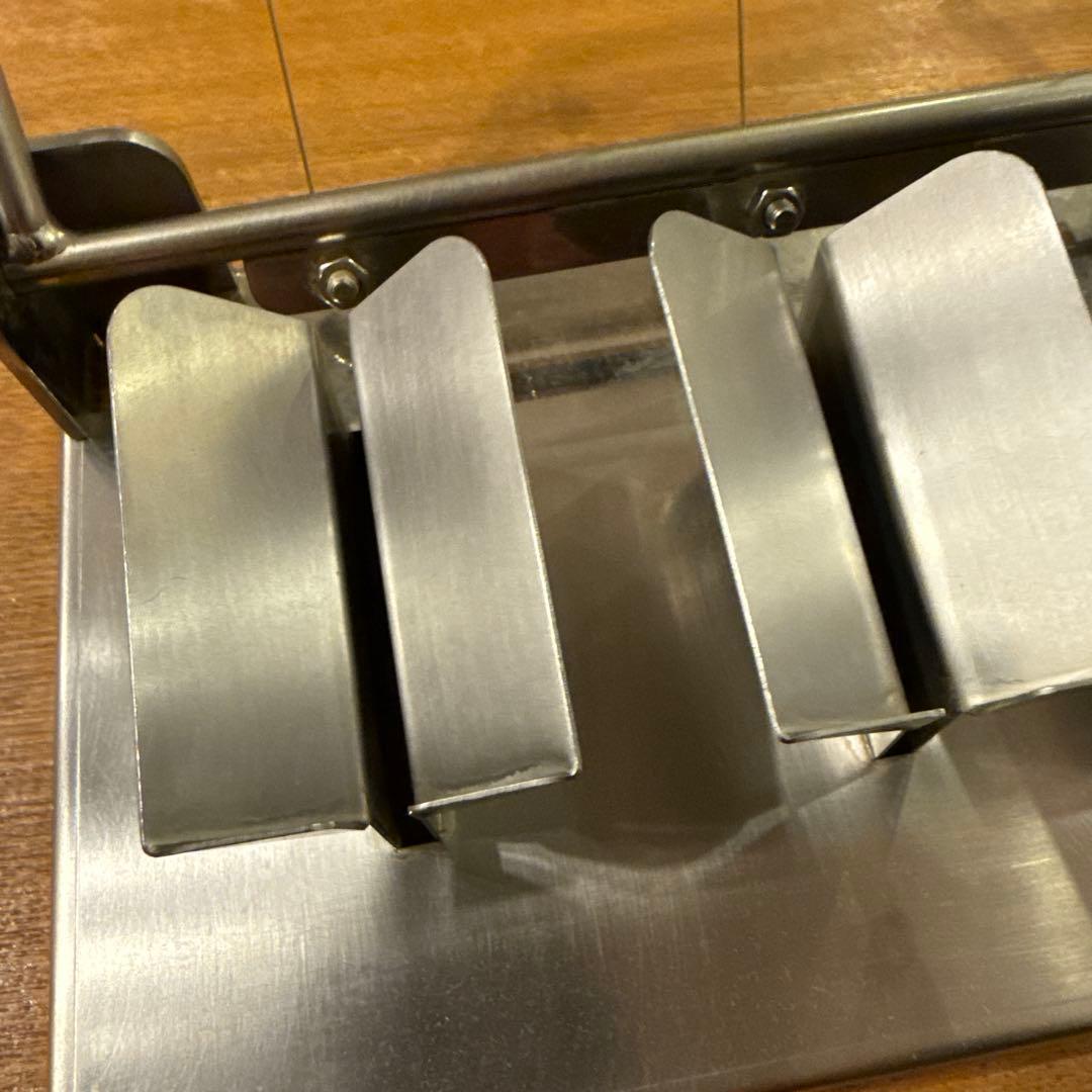 リザードン様専用18-8 縦割三連エッグカッター 3連玉子カッター 縦割