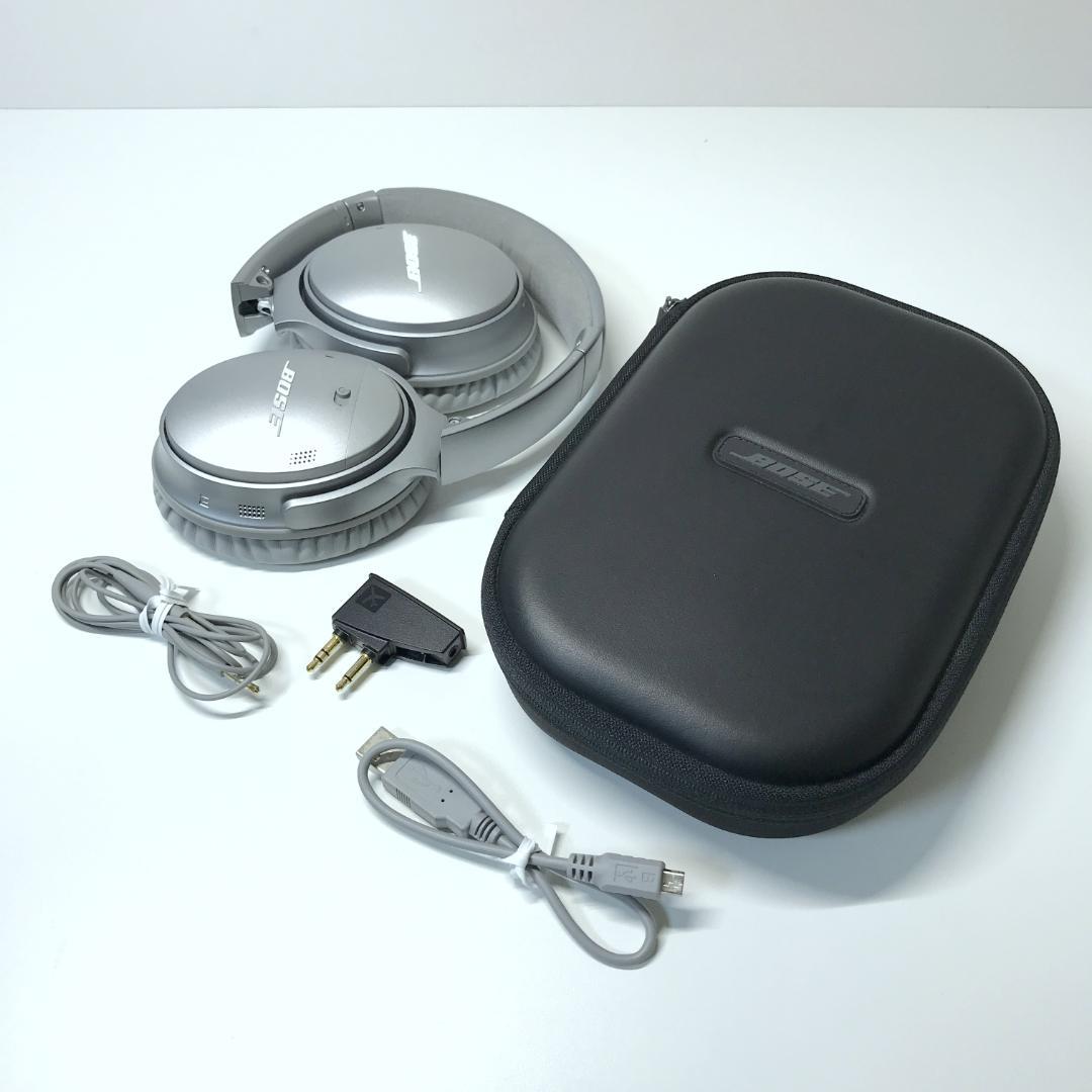 美品/パッド交換済】Bose QuietComfort 35 シルバー 限定色 - メルカリ