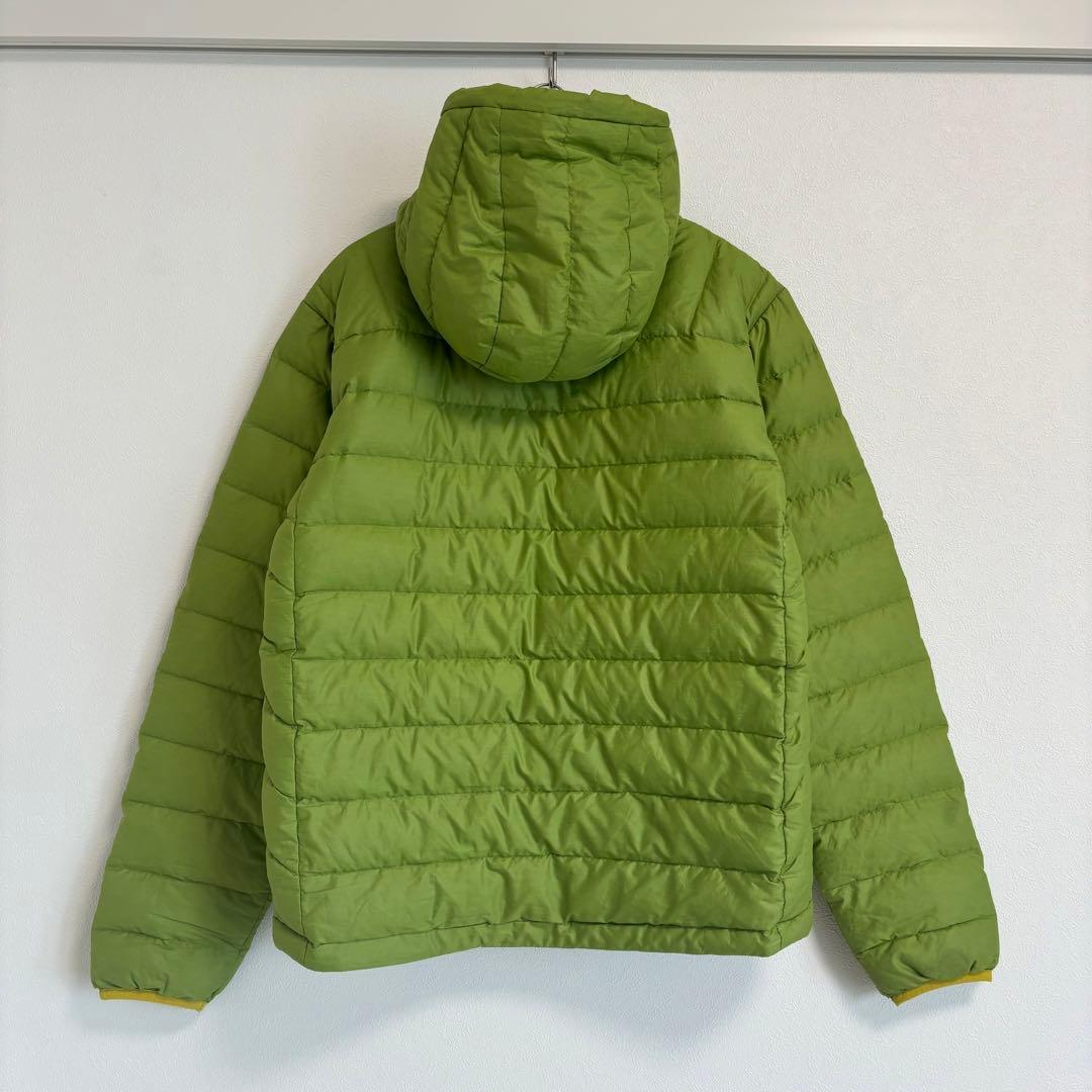 08年 patagonia パタゴニア ダウンセーター ゲッコーグリーン 黄緑