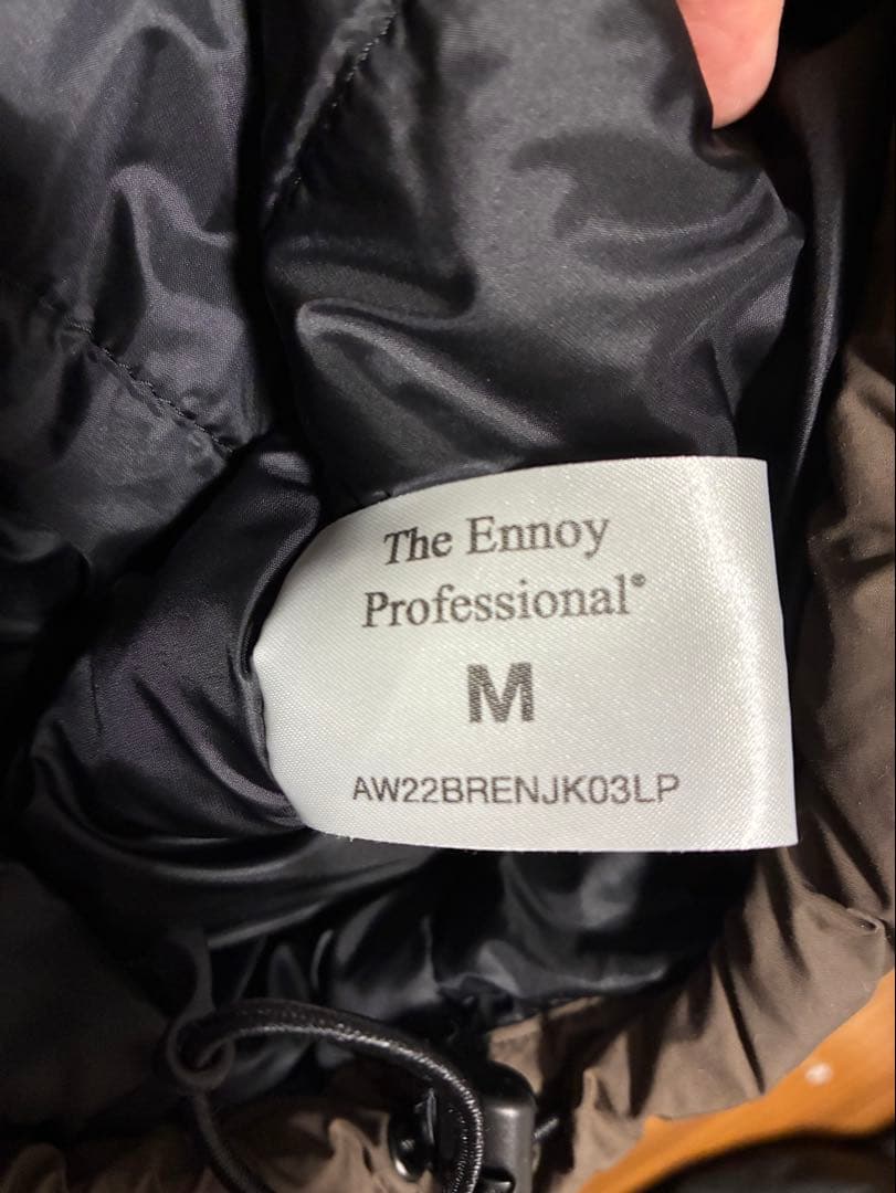 Mサイズ】ennoy 2022AW Nylon Paddedセットアップ - メルカリ