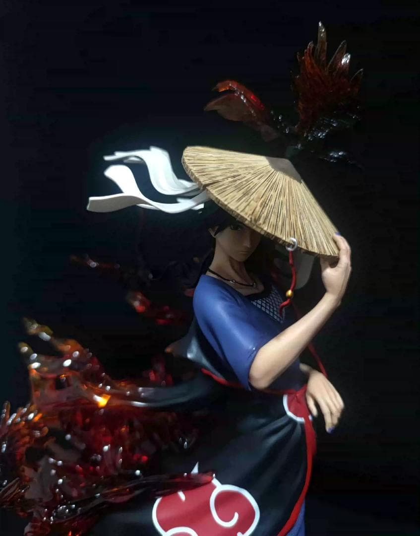 ナルト 疾風伝 暁 うちはイタチ ガレージキット 塗装済み完成品