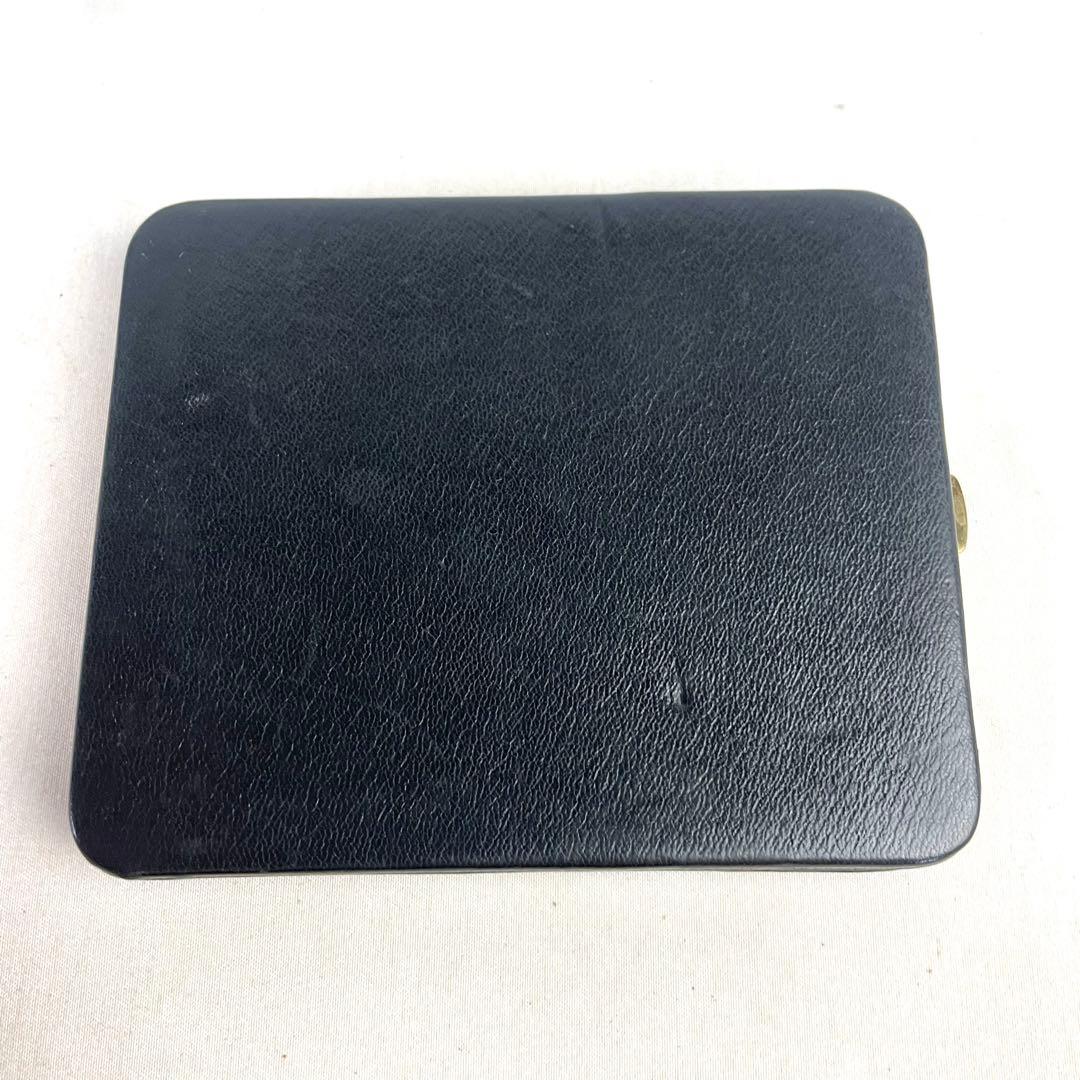 dunhill ダンヒル タバコ シガレット ケース レザー ブラック - メルカリ