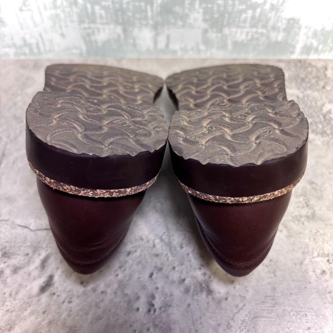 【ころ！】ビルケンシュトック パサデナ 37 24.0cm ダークブラウン