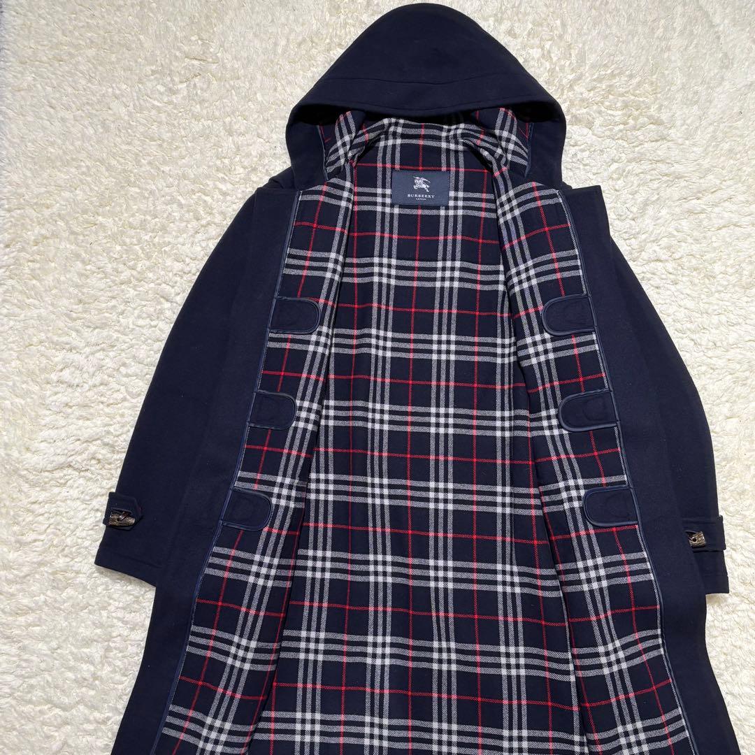 未使用級 BURBERRY バーバリーロンドン ダッフルコート L カシミヤ混