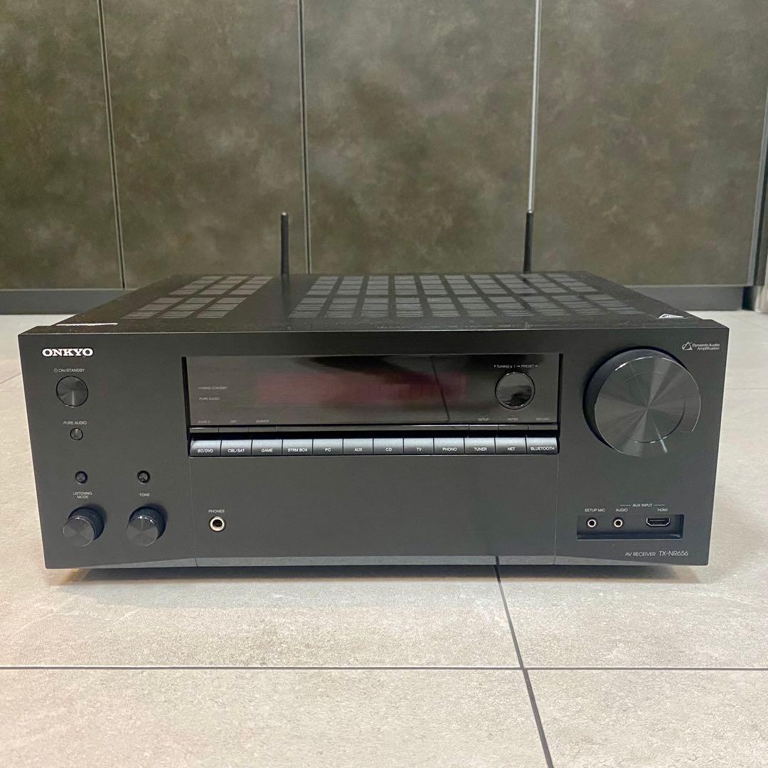 付属品完備 ONKYO TX-NR656 7.2ch AVアンプ