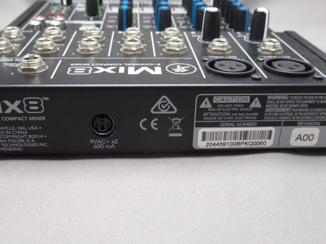 MACKIE / マッキー MIX8 コンパクト・アナログミキサー - メルカリ