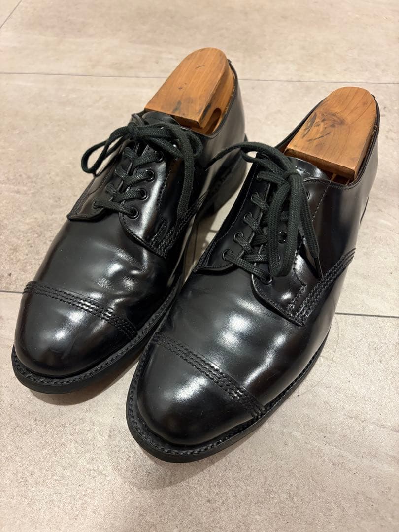 SANDERS ポリッシュドレザー キャップトゥシューズ TOMORROWLAND｜SANDERS ポリッシュドレザー キャップトゥシューズ