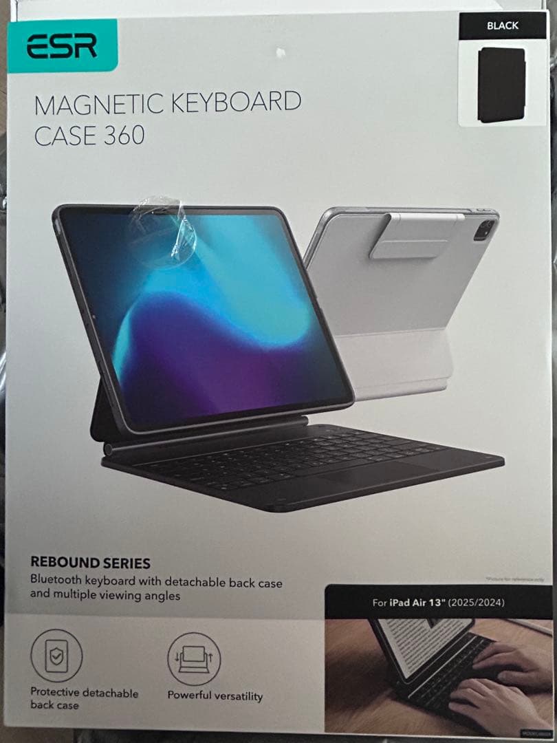 ESR Rebound Series iPad Air 13\" ケース Amazon.com: ESR for iPad Air 13 Inch Case (2025/2024) M3/M2 with