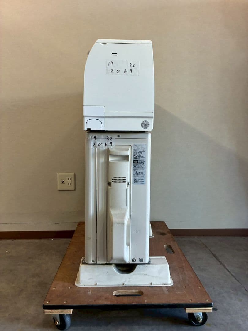 ◯2069 三菱【MSZ-AH2218-W】2019年製 6畳 エアコン 中古 - メルカリ