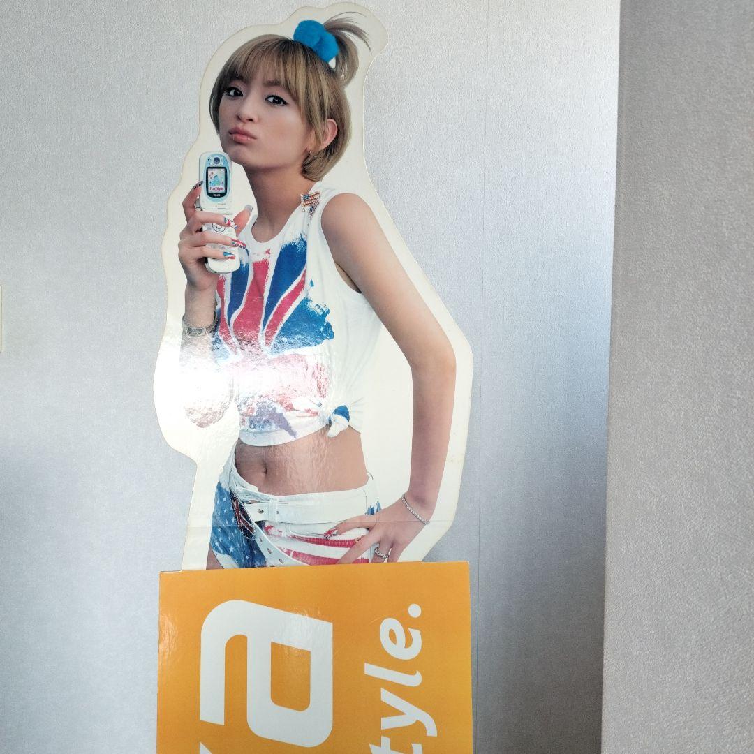 当時物】浜崎あゆみ 等身大パネル TU-KA プロモーションスタンド