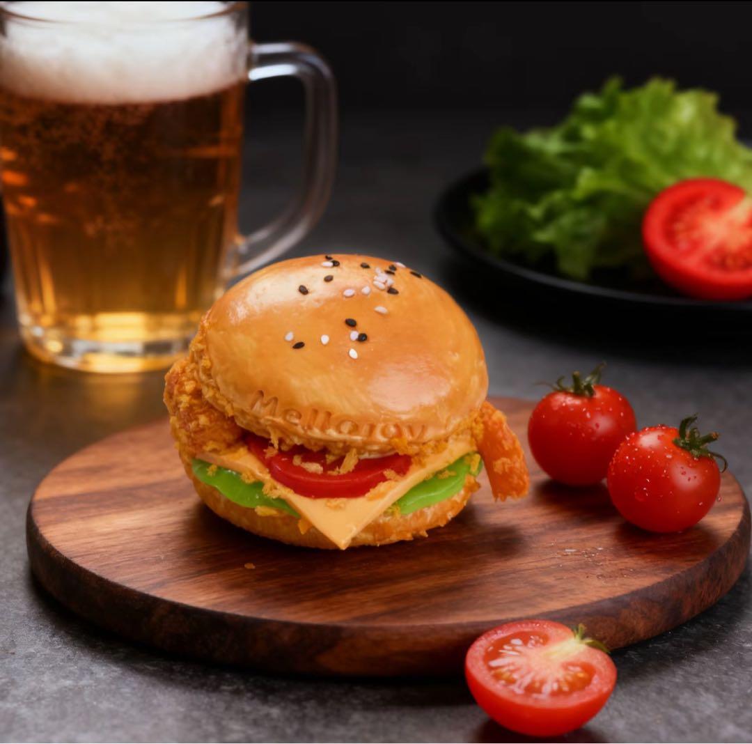 み*マ様 メロジョイ ハンバーガー フライドシュリンプ - メルカリ