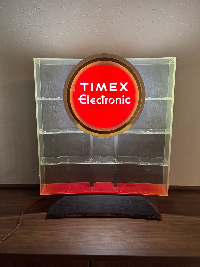 TIMEX 70s ディスプレイケース照明付き ディスプレイスタンド　展示ケース TIMEX ライティング・ディスプレイ・ケース 6 - AMERICAN VINTAGE
