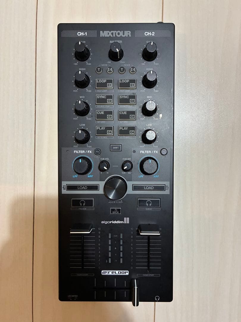 MIXTOUR 2チャンネル DJコントローラー Apple Music対応djay専用コントローラー Mixtour Pro国内リリース