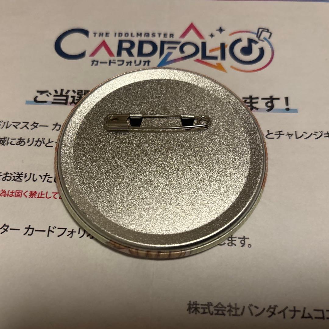 パシャっとチャレンジキャンペーン公式グリッター缶バッジ 郁田はるき