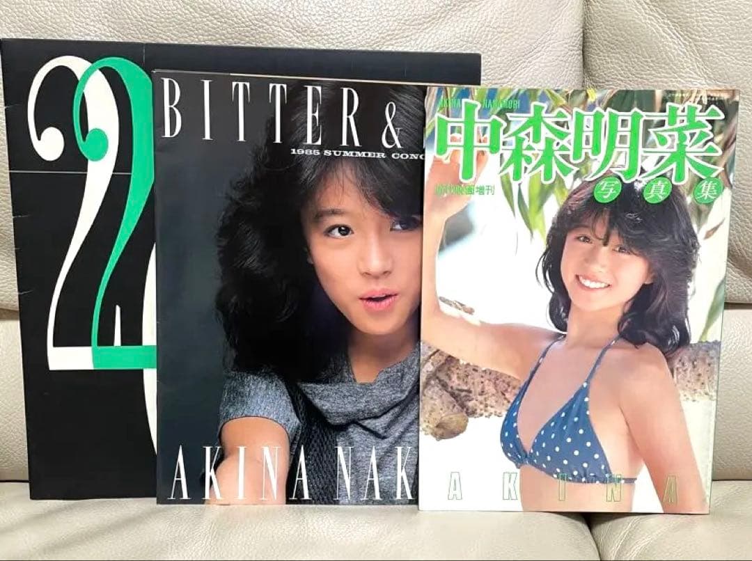 美品☆中森明菜☆ツアーパンフ&写真集 - メルカリ