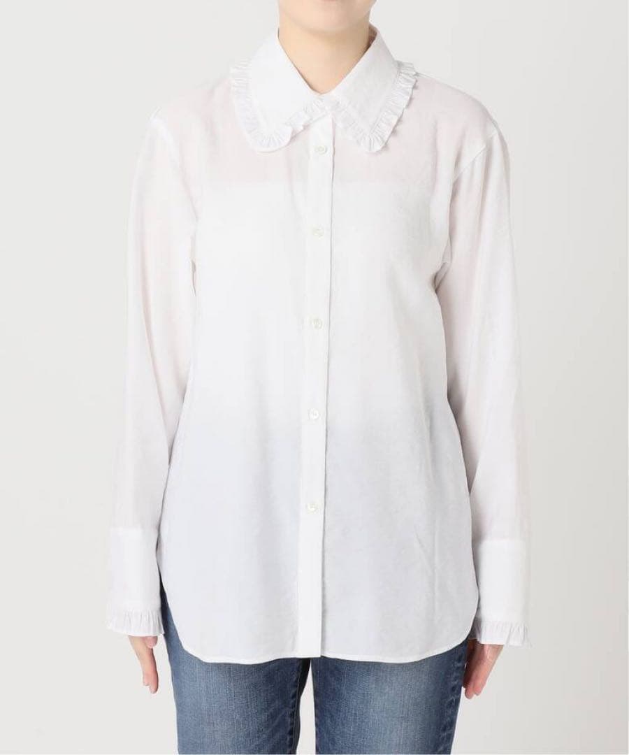 Spick and Span 《WEB限定 / 追加予約》フリルカラーブラウス