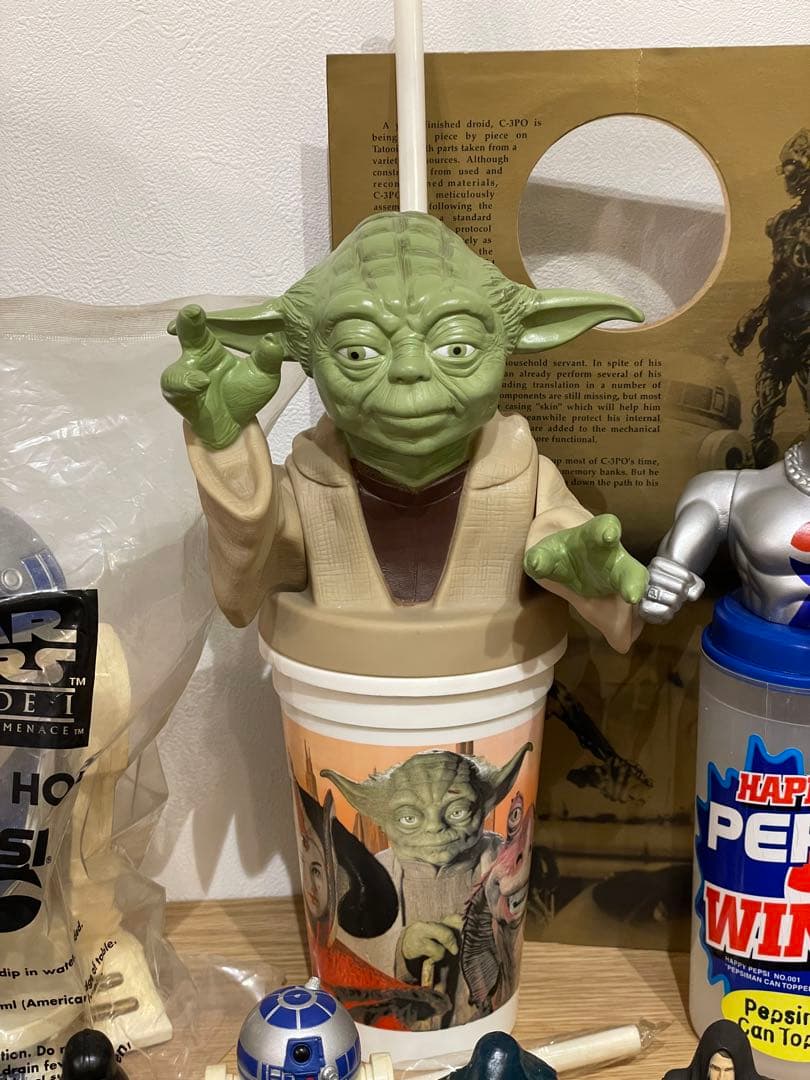 スターウォーズ ペプシ ボトルキャップ 88個 ボトルホルダー まとめ