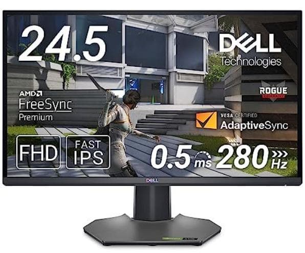 Dell g2524h 24.5インチ IPS モニター 280Hz 0.5ms