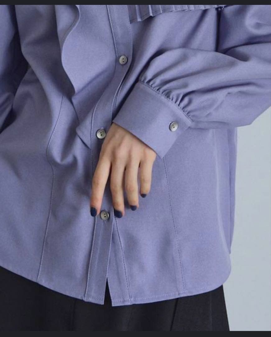 UNITED TOKYO☆ アシメプリーツデザインブラウス -UVカット-