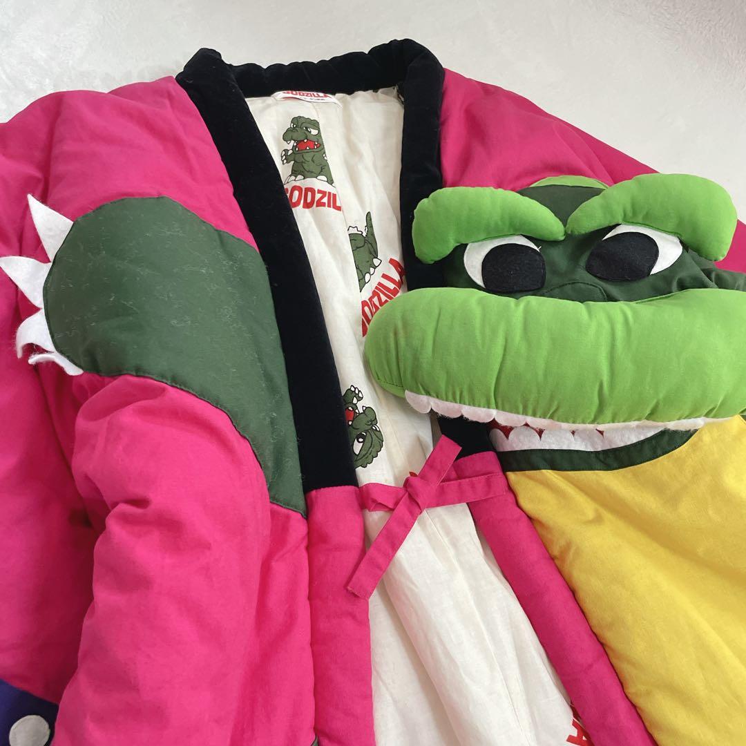 GODZILLA ゴジラ はんてん 半纏 中綿入りどてら 防寒 希少