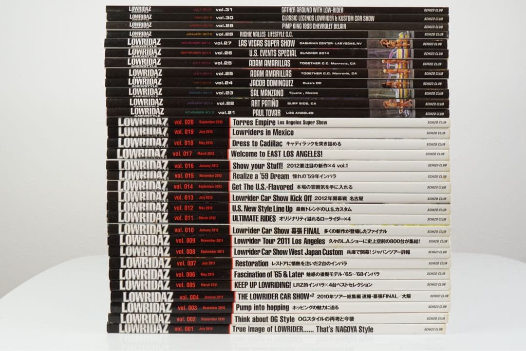 LOWRIDAZ 全巻　ローライダー 雑誌 LOWRIDAZ（ローライダーズ）｜定期購読 - 雑誌のFujisan