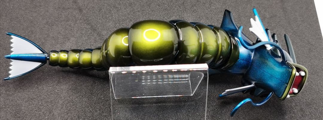 ポケプラ ギャラドス 全塗装 キャンディグラデーション バンダイ 完成