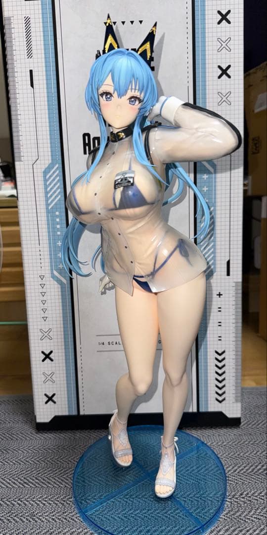 勝利の女神NIKKE ヘルム　アクアマリン　1/4スケールフィギュア