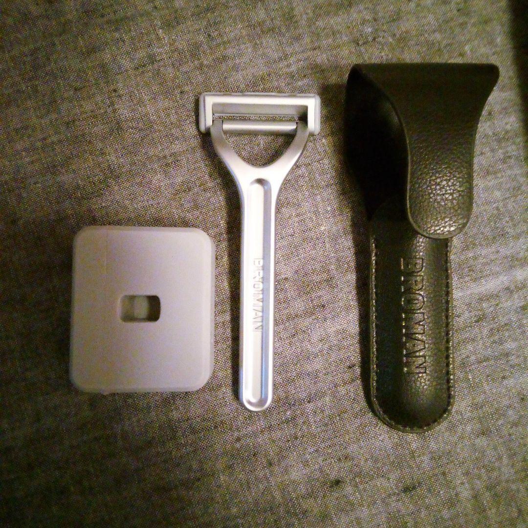 未使用保管品】Broman SE Razor 片刃カミソリ
