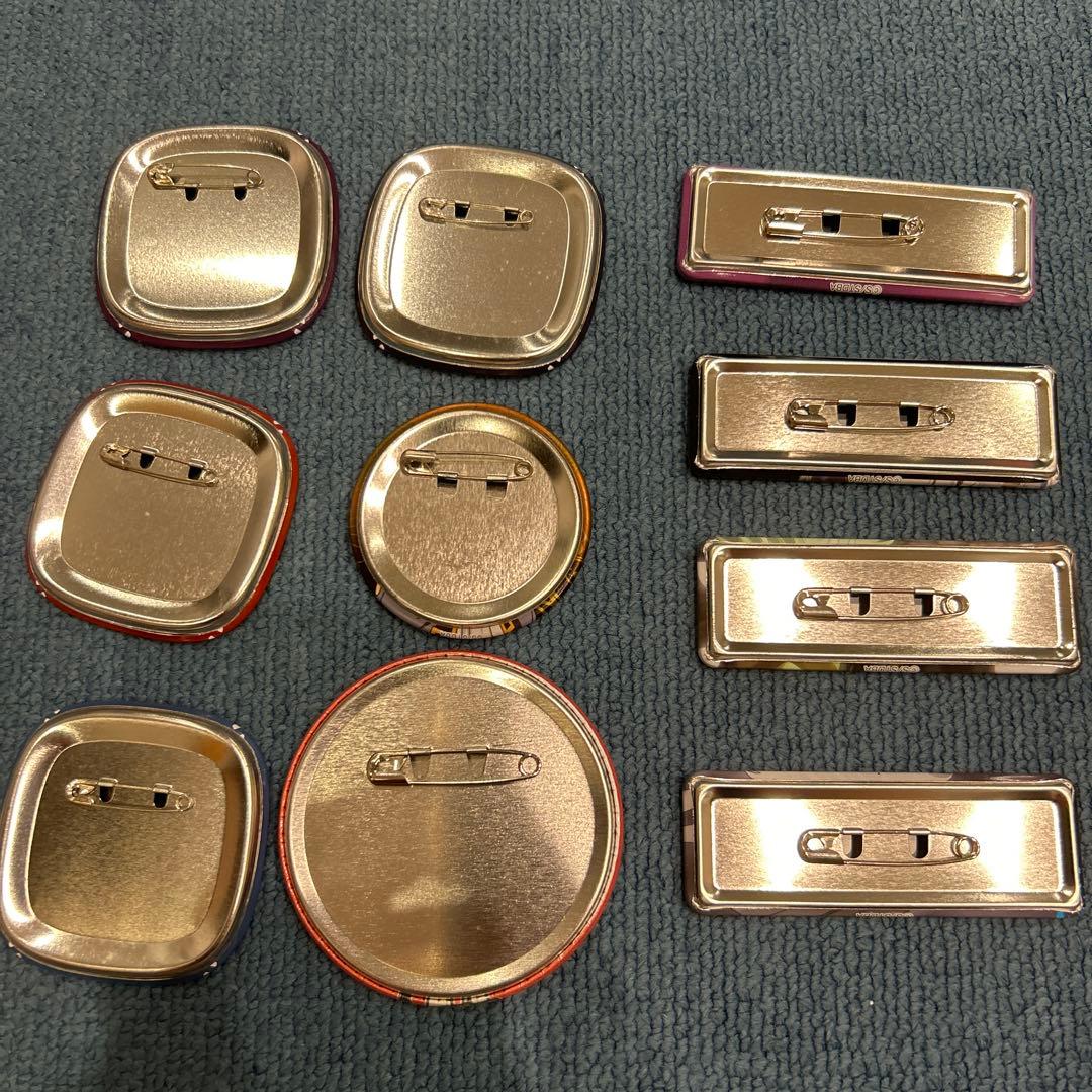 銀魂 缶バッジまとめ売り くつろぎコレクション 万事屋 ロング缶 など