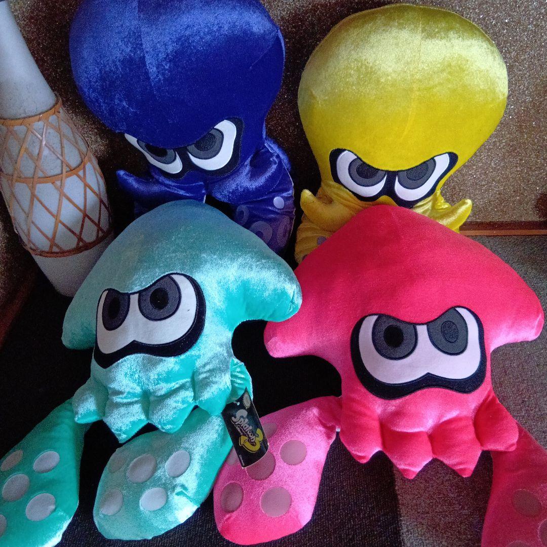 スプラトゥーンぬいぐるみセット カラフル - メルカリ