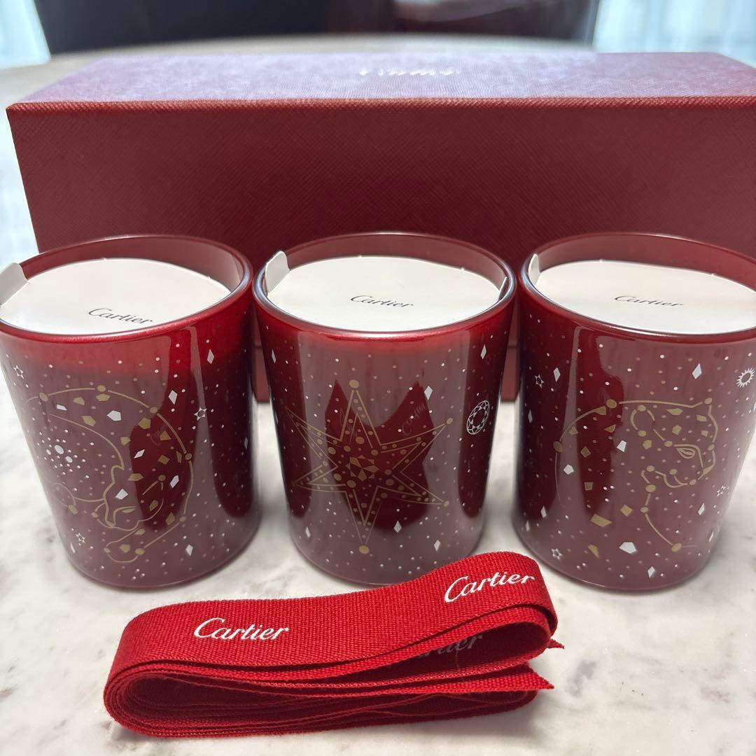 Cartier アロマキャンドル 3個セット非売品 - メルカリ