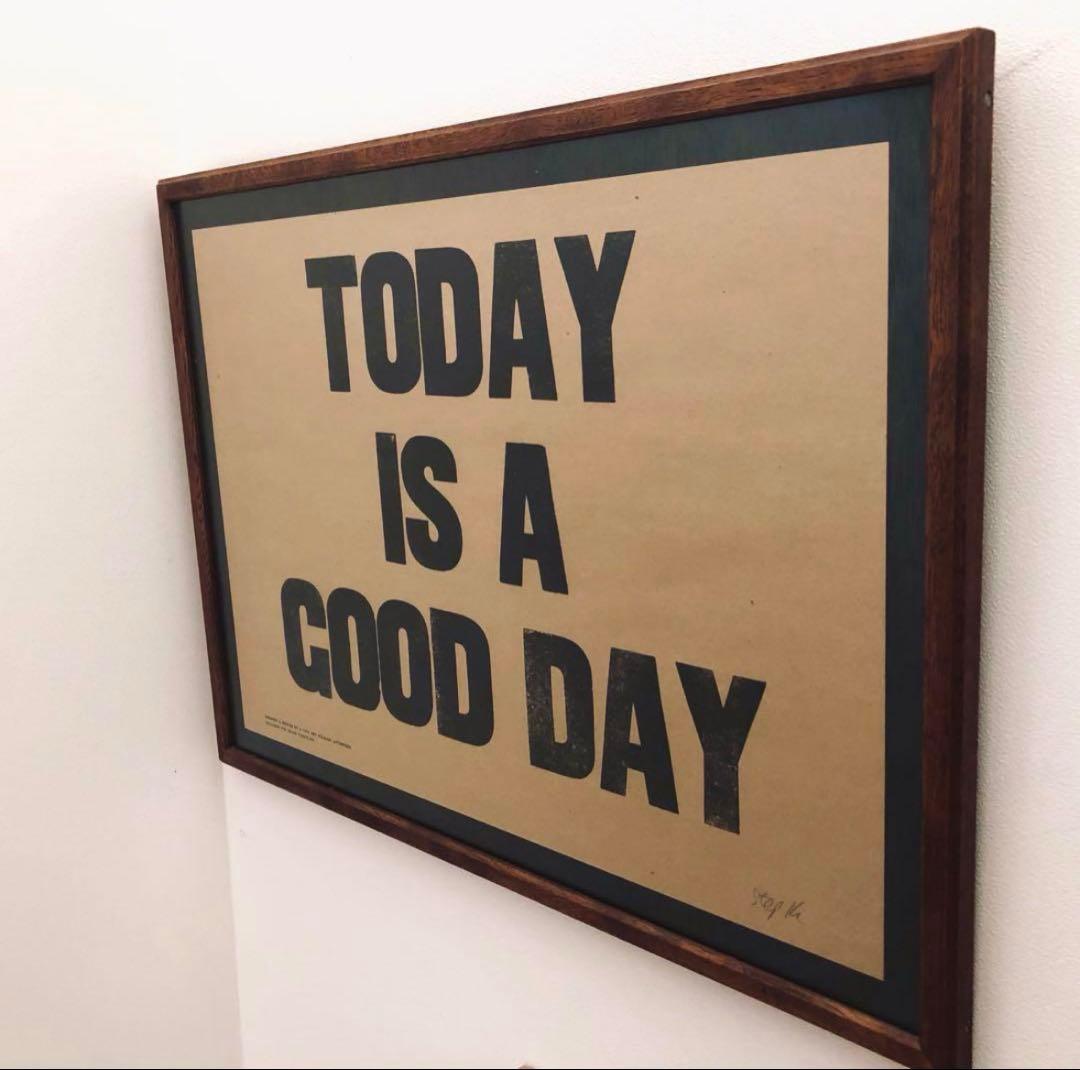 TRUCK furniture ポスターTODAYISAGOODDAY TODAY IS A GOOD DAY』 こちらのポスターは @truckfurniture のもの