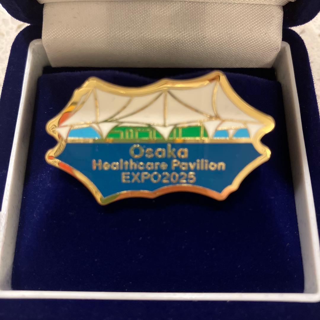 新品・非売品】大阪・関西万博 大阪ヘルスケアパビリオン ピンバッジ
