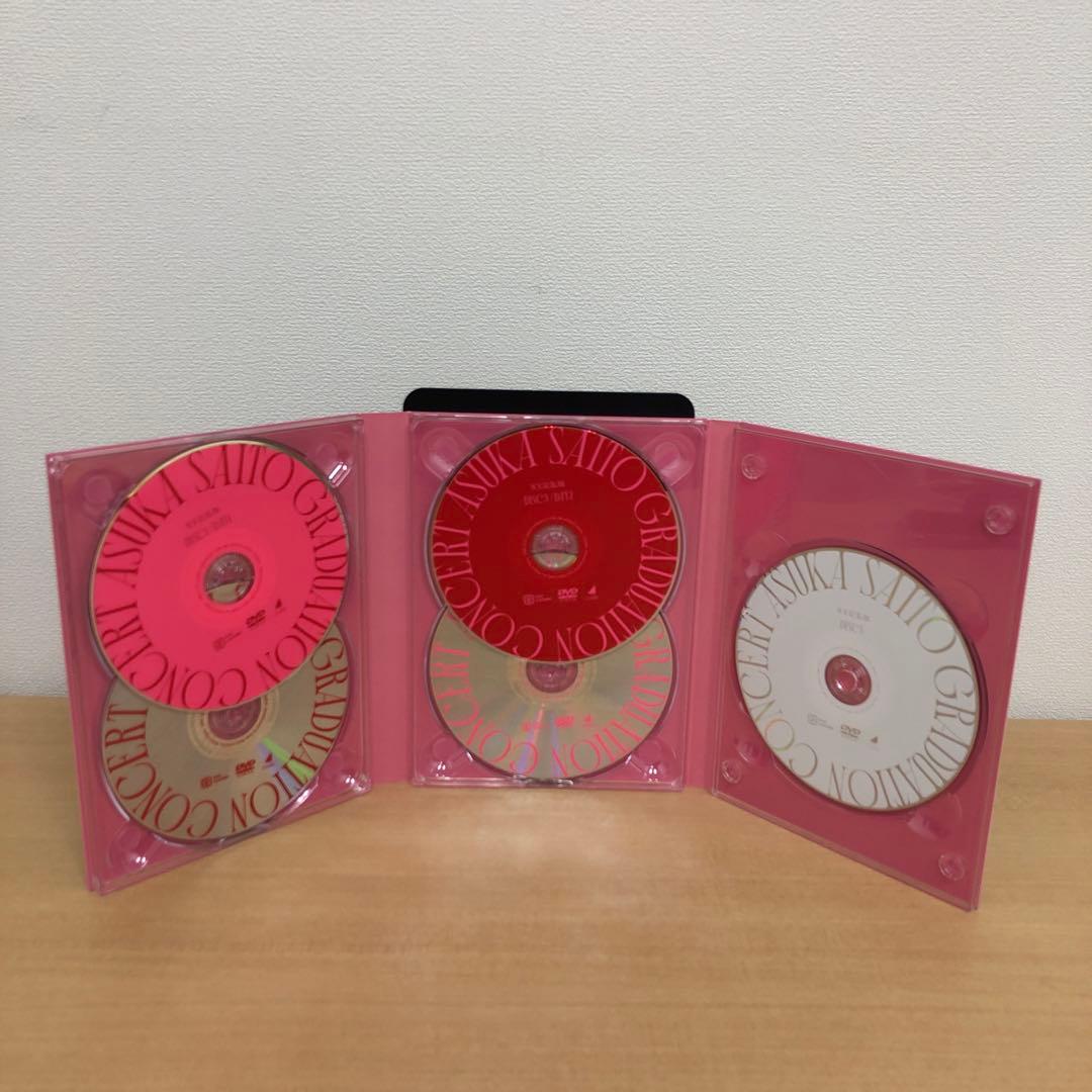 専用 M1121B 乃木坂46 齋藤飛鳥 卒業コンサート DVD 5枚組 セル版