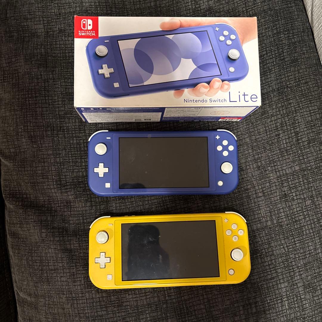傷ありSwitch Nintendo Lite 2台売り!! ゲオ公式通販サイト/ゲオオンラインストア【中古・箱説あり・付属品