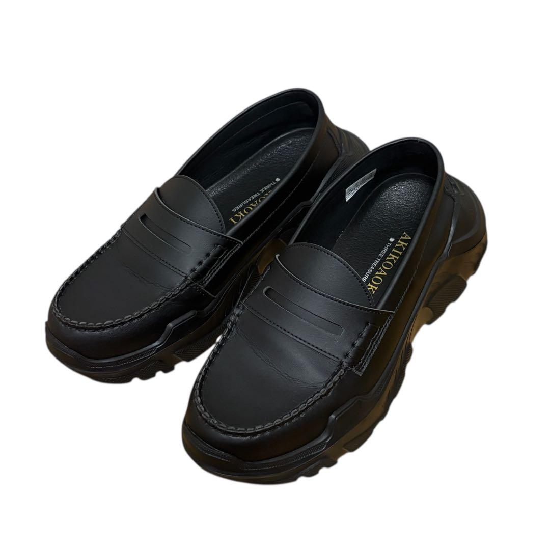 【\"年末年始\"限定価格】AKIKO AOKI アキコアオキ ローファー AKIKOAOKI/(アキコアオキ)】《STUDIOUS別注》 Regulated Gravity