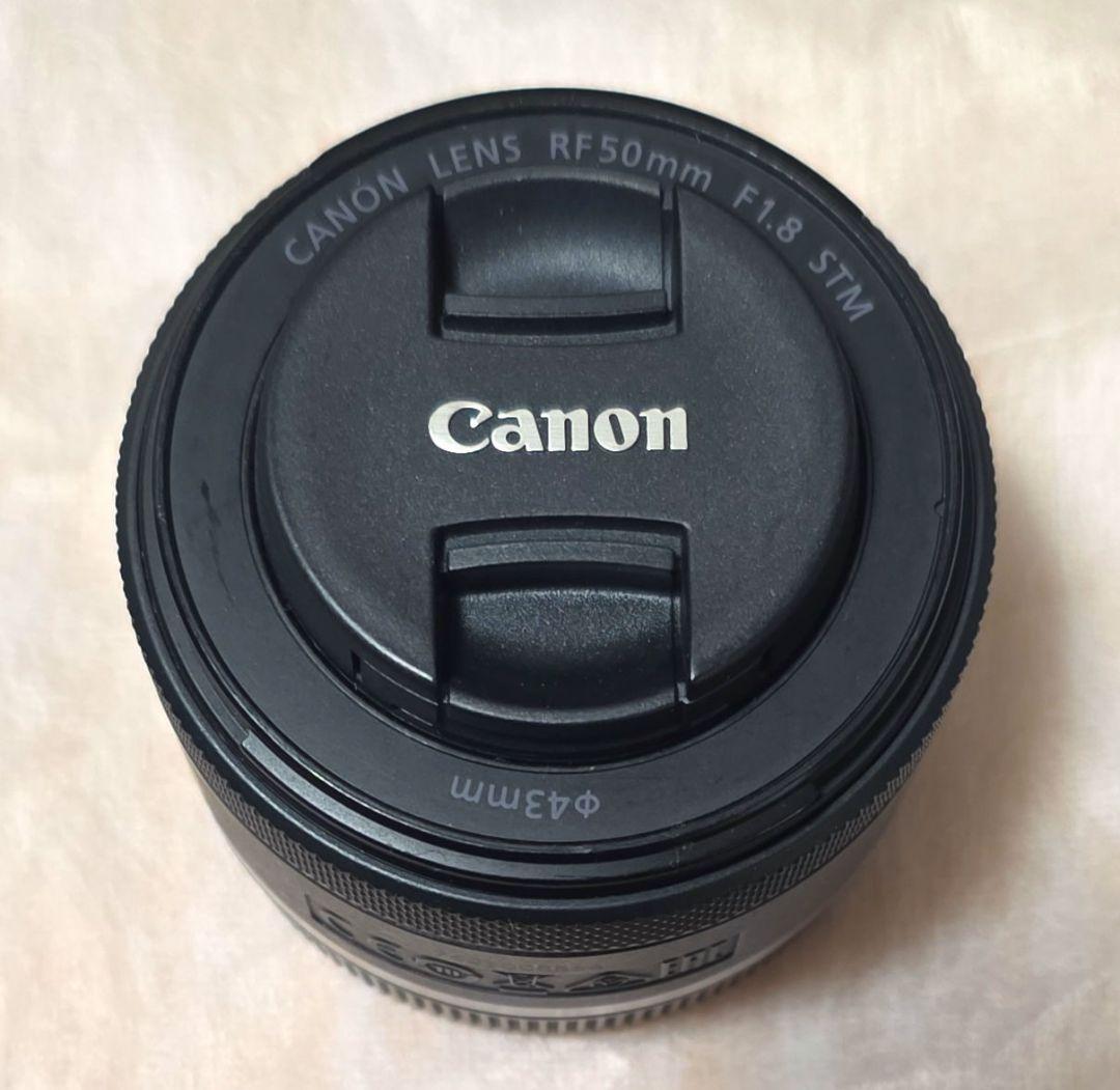 Canon RF 50mm f/1.8 STM レンズ Canon RF 50mm f/1.8 STM Lens, Compact Prime Lens for EOS R Cameras