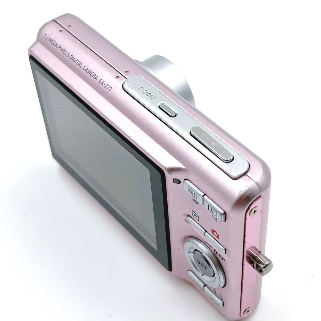 良品・動作品】CASIO EXILIM EX-Z77 ピンク コンデジ - メルカリ