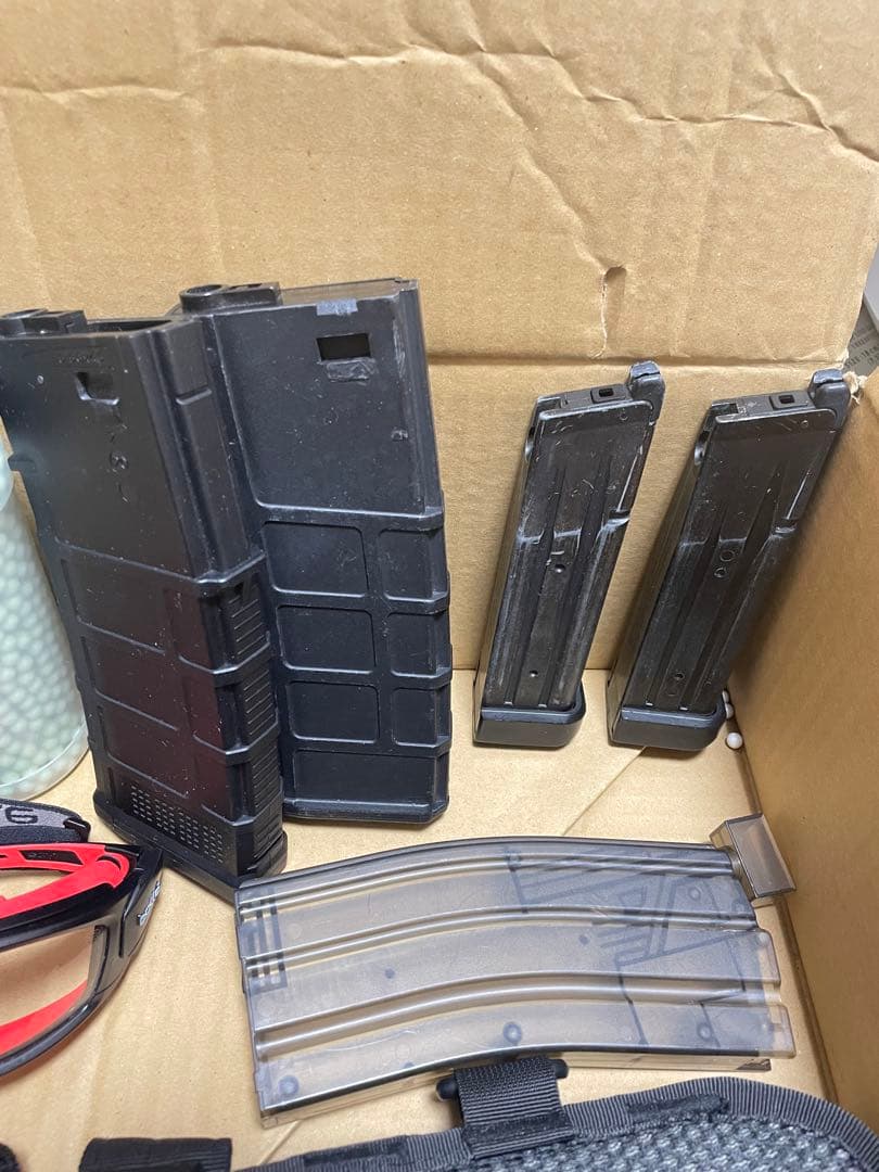 1日限定】サバゲー引退品まとめ売りマガジン ゴーグル ベルト