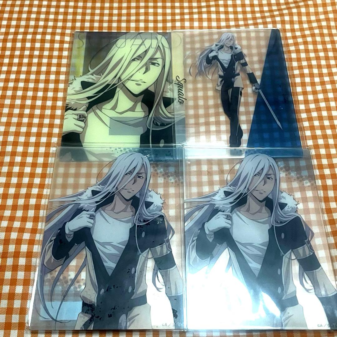 家庭教師ヒットマンREBORN ひこくじ アクリルカード スクアーロ - メルカリ