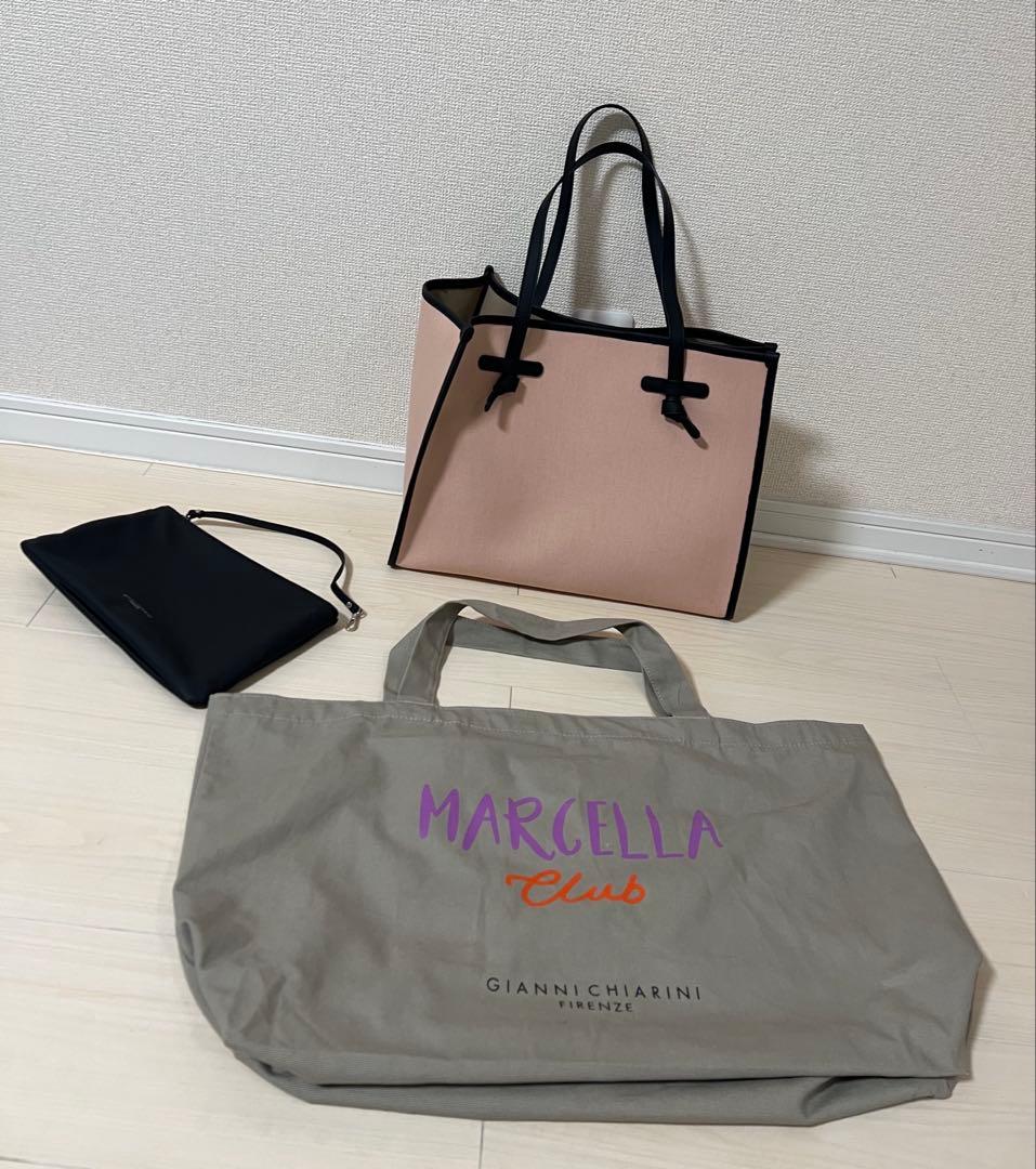 GIANNI CHIARINI トートバッグ ピンク 値下げました！
