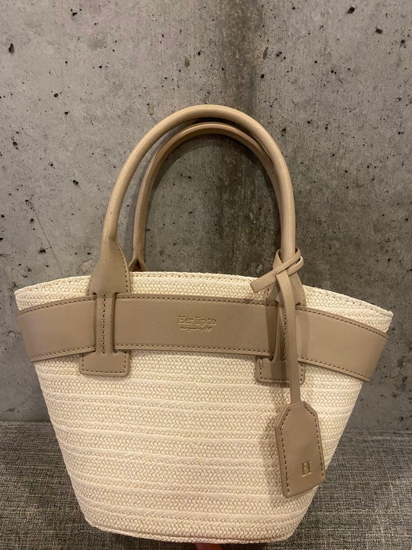 herlipto Palma Mini Tote Bag taupe