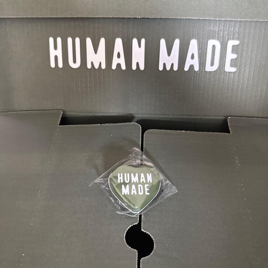 HUMAN MADE ハート型缶 新品未開封 クリップセット ノベルティ 非売品
